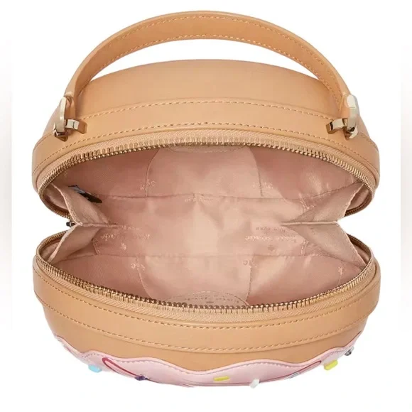 🔥 NWT Kate Spade Coffee Break 3D Donut Crossbody Purse MSRP $429 & Sold Out - Picture 3 of 5